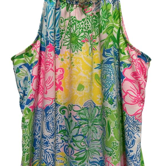 Lilly Pulitzer **RARE* Cheek to Cheek Limited Edition Shawn Maxi Dress Petite M - Picture 7 of 13